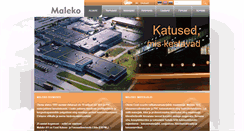 Desktop Screenshot of maleko.ee